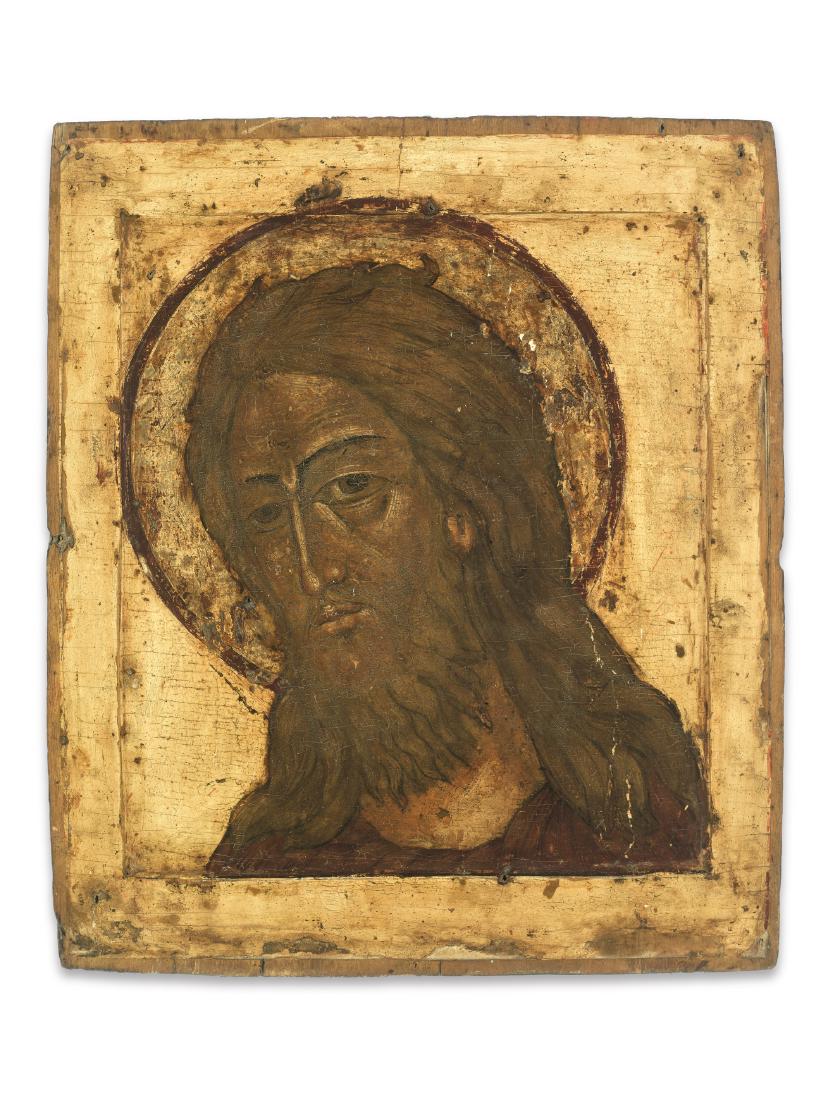 RUSSIAN ICON OF JESUS CHRIST, 19th CENTURY (1 of 4)