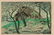 FOUR JAPANESE COLOR WOODBLOCK PRINTS, 1930s-1950s - 4