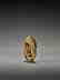 A WALRUS TUSK RYUSA MANJU NETSUKE OF AN OLD DRAGON - 4