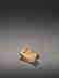 A VERY RARE HORNBILL NETSUKE OF A COCKEREL AND HEN - 2