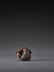 A WOOD NETSUKE OF A GROOMING MONKEY SIGNED OKATOMO - 8