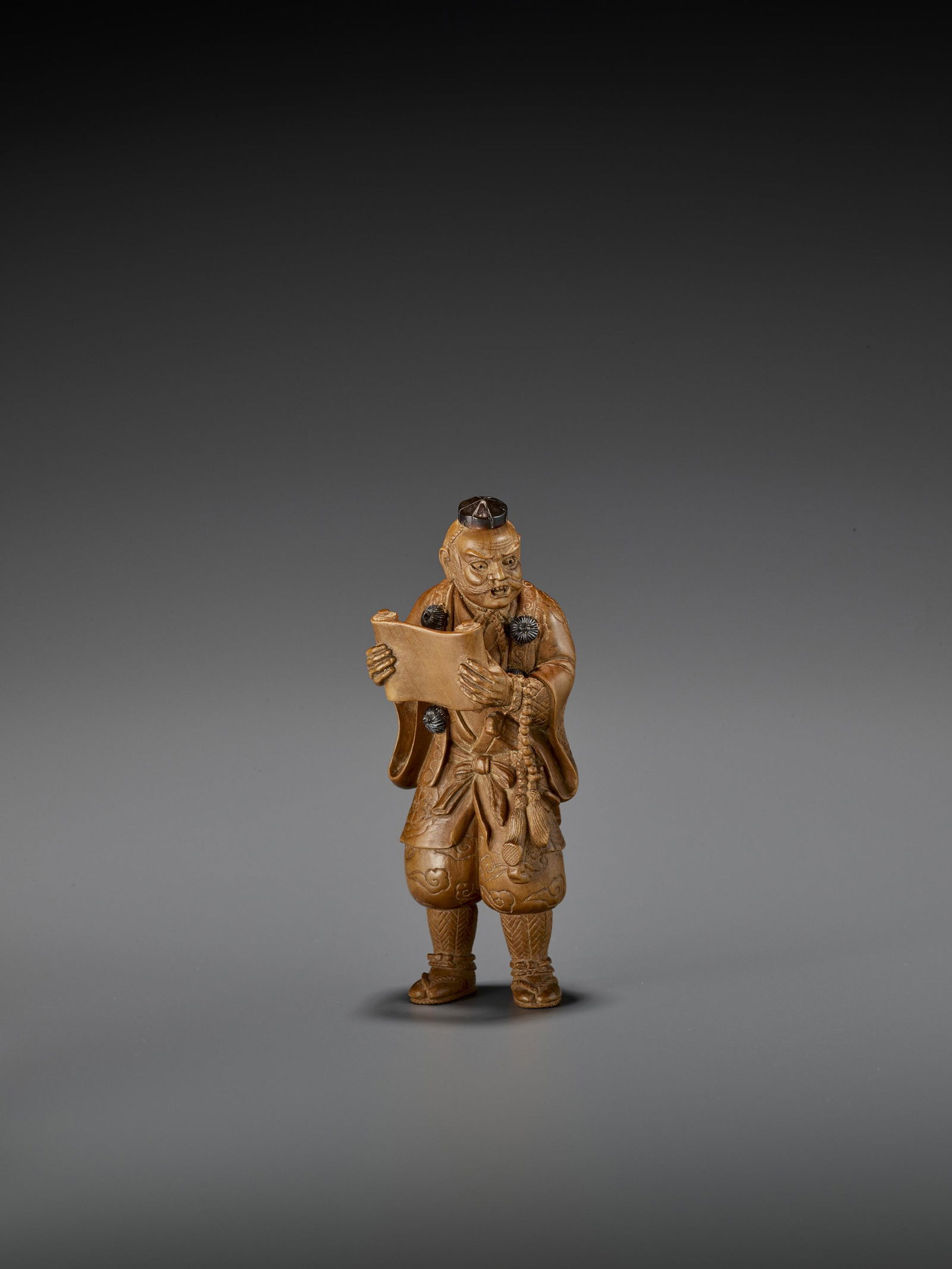 Akihide A Tall Wood Netsuke Of Kanjincho Nov 02 19 Galerie Zacke In Austria Akihide A Tall Wood Netsuke Of Kanjincho Nov 02 19 Galerie Zacke In Austria