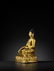 A GILT COPPER ALLOY BUDDHA, DENSATIL 14TH-15TH CT - 10