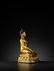 A GILT COPPER ALLOY BUDDHA, DENSATIL 14TH-15TH CT - 12