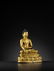 A GILT COPPER ALLOY BUDDHA, DENSATIL 14TH-15TH CT - 13