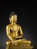 A GILT COPPER ALLOY BUDDHA, DENSATIL 14TH-15TH CT - 3