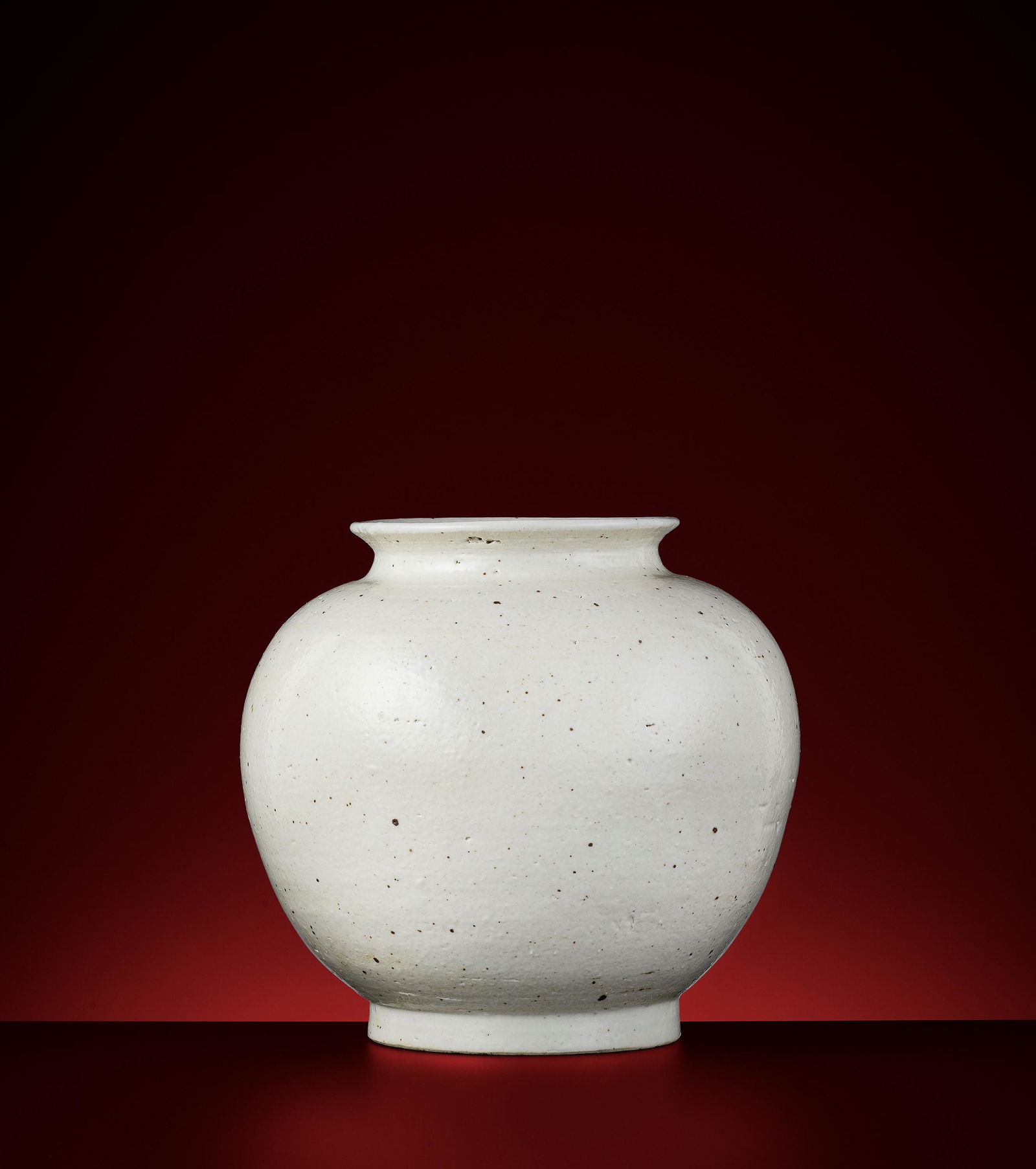 A WHITE PORCELAIN MOON JAR, DAL HANG-ARI, JOSEON (1 of 8)