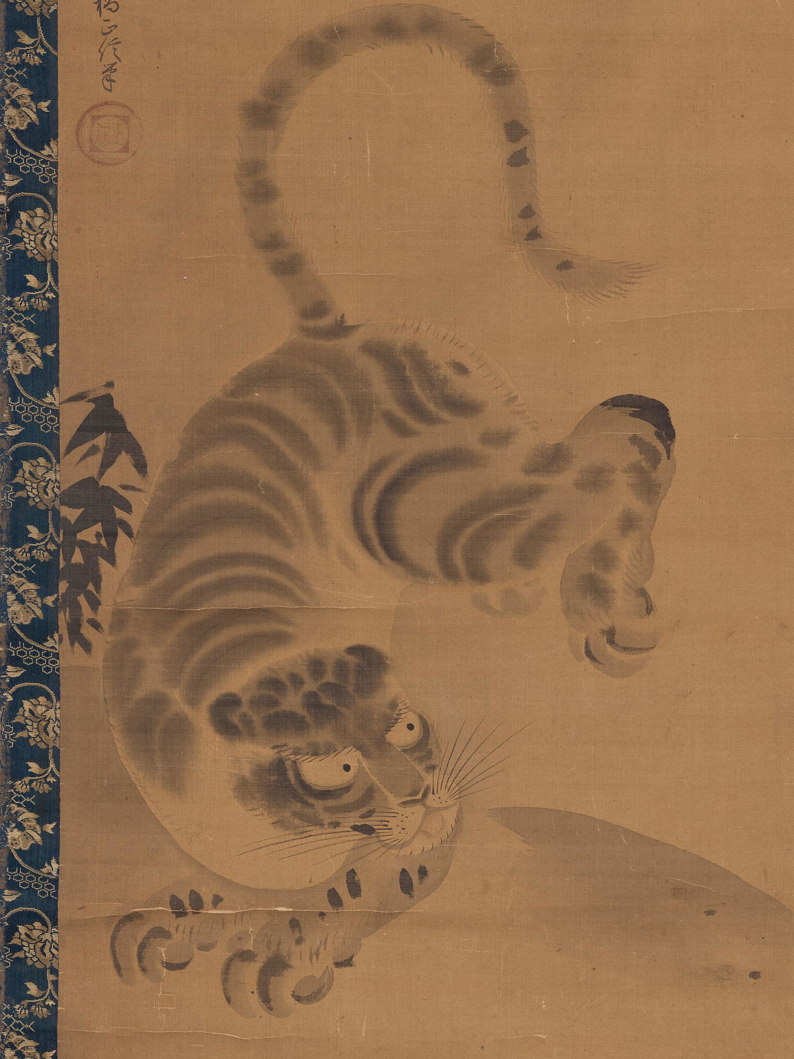 AFTER KANO NAGANOBU: A 'TIGER' SCROLL PAINTING (1 of 6)
