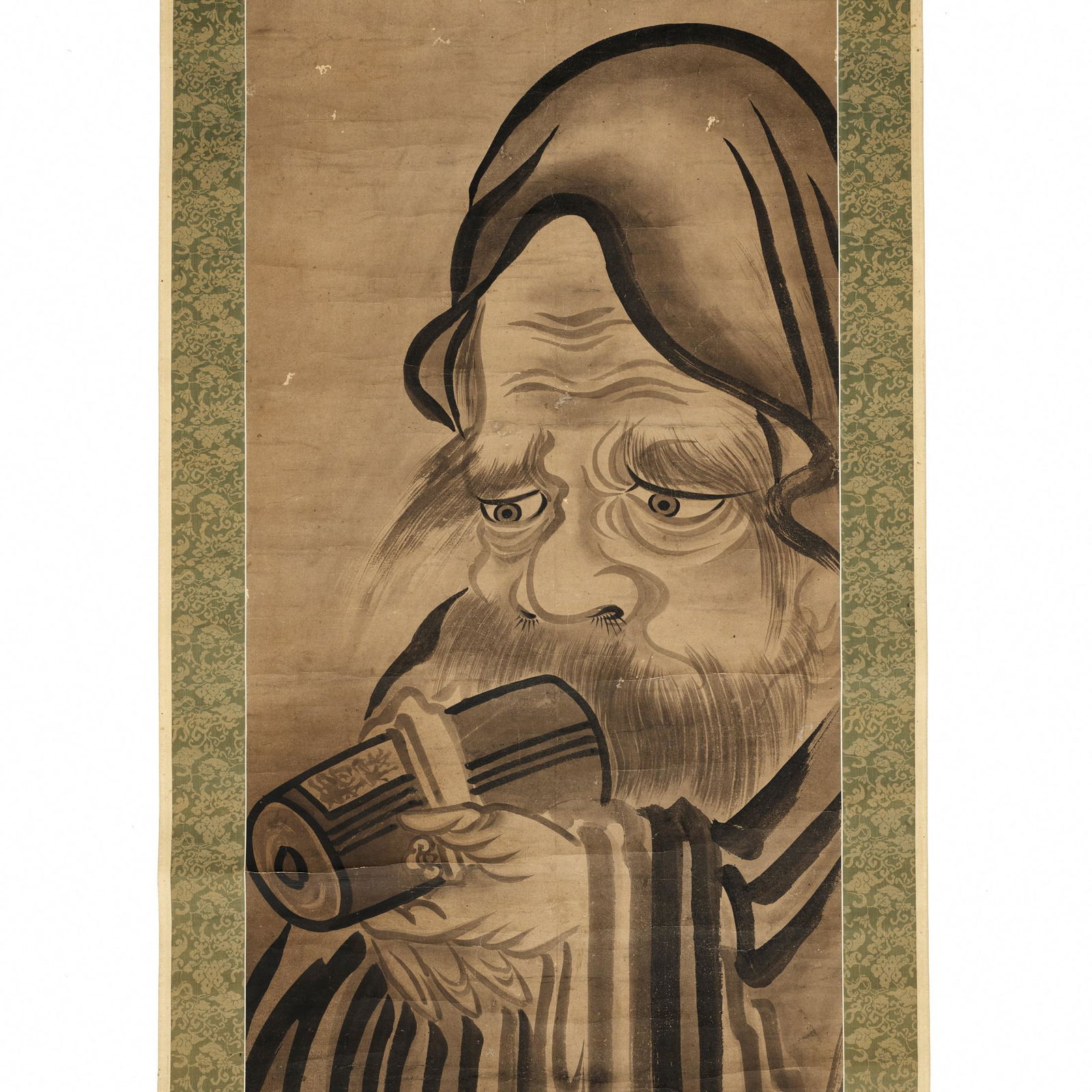 SESSON SHUKEI A SCROLL PAINTING OF FUKUROKUJU (1249) on Jan 20, 2023