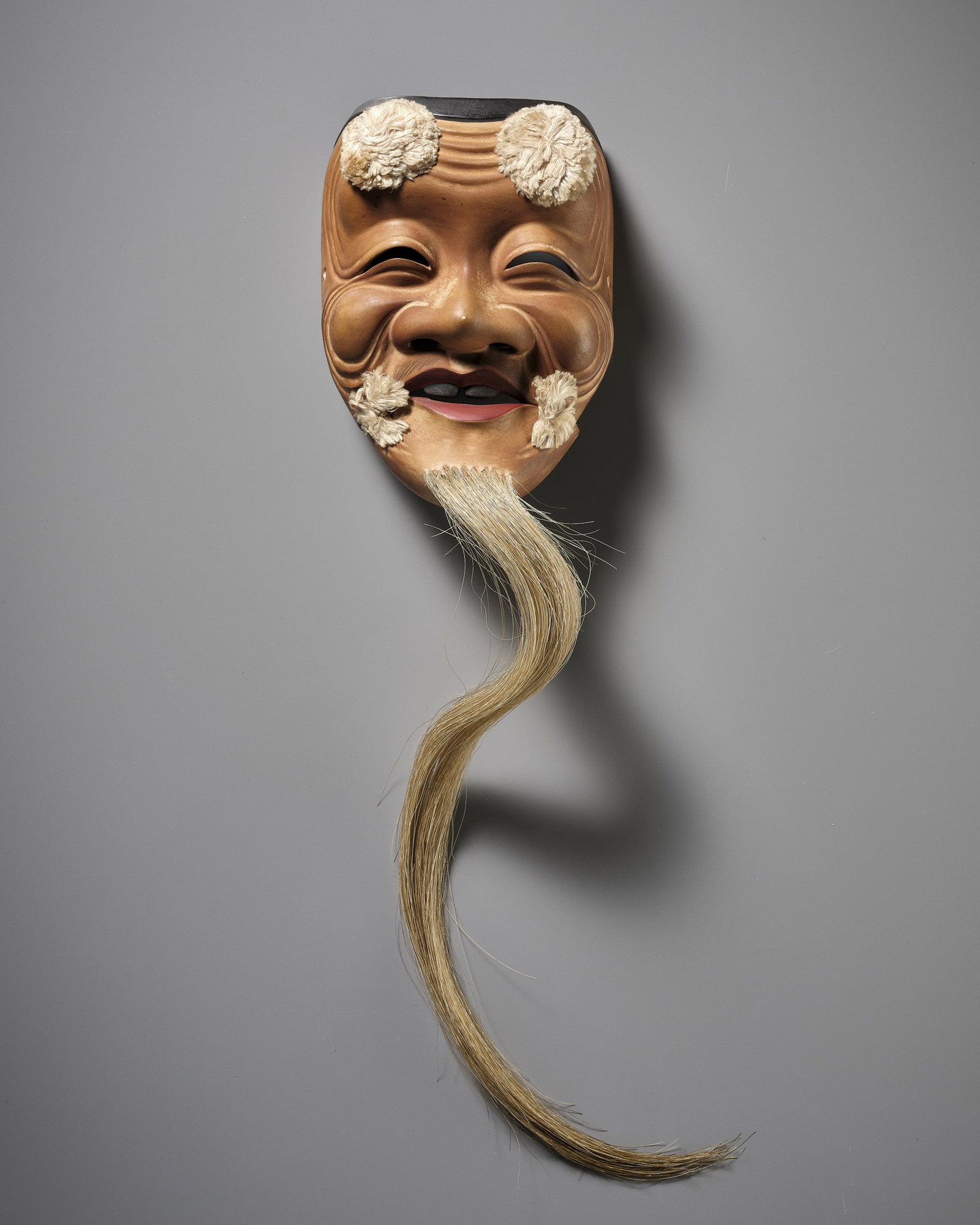KANO TESSAI: A NOH MASK OF OKINA (1 of 9)