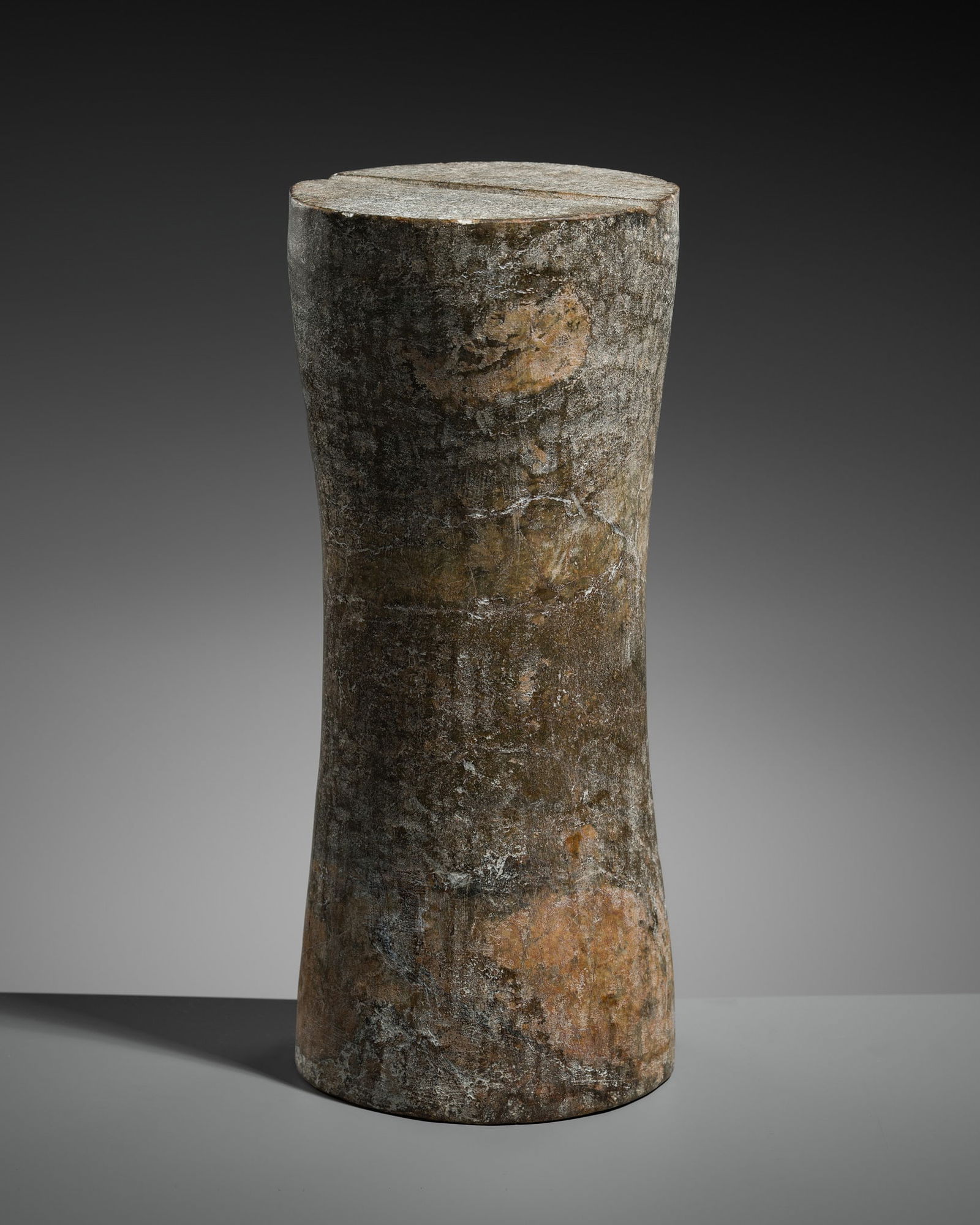A BACTRIAN LIMESTONE COLUMN IDOL, LATE 3RD TO EARLY 2ND MILLENNIUM BC (1 of 13)