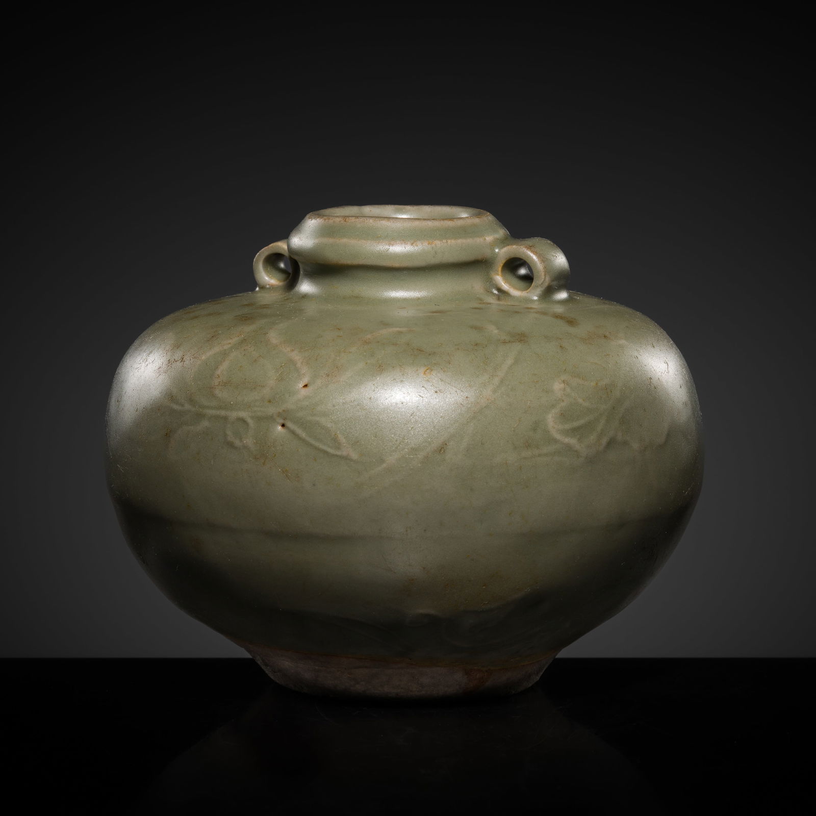 A LONGQUAN CELADON JARLET, YUAN DYNASTY (1 of 13)