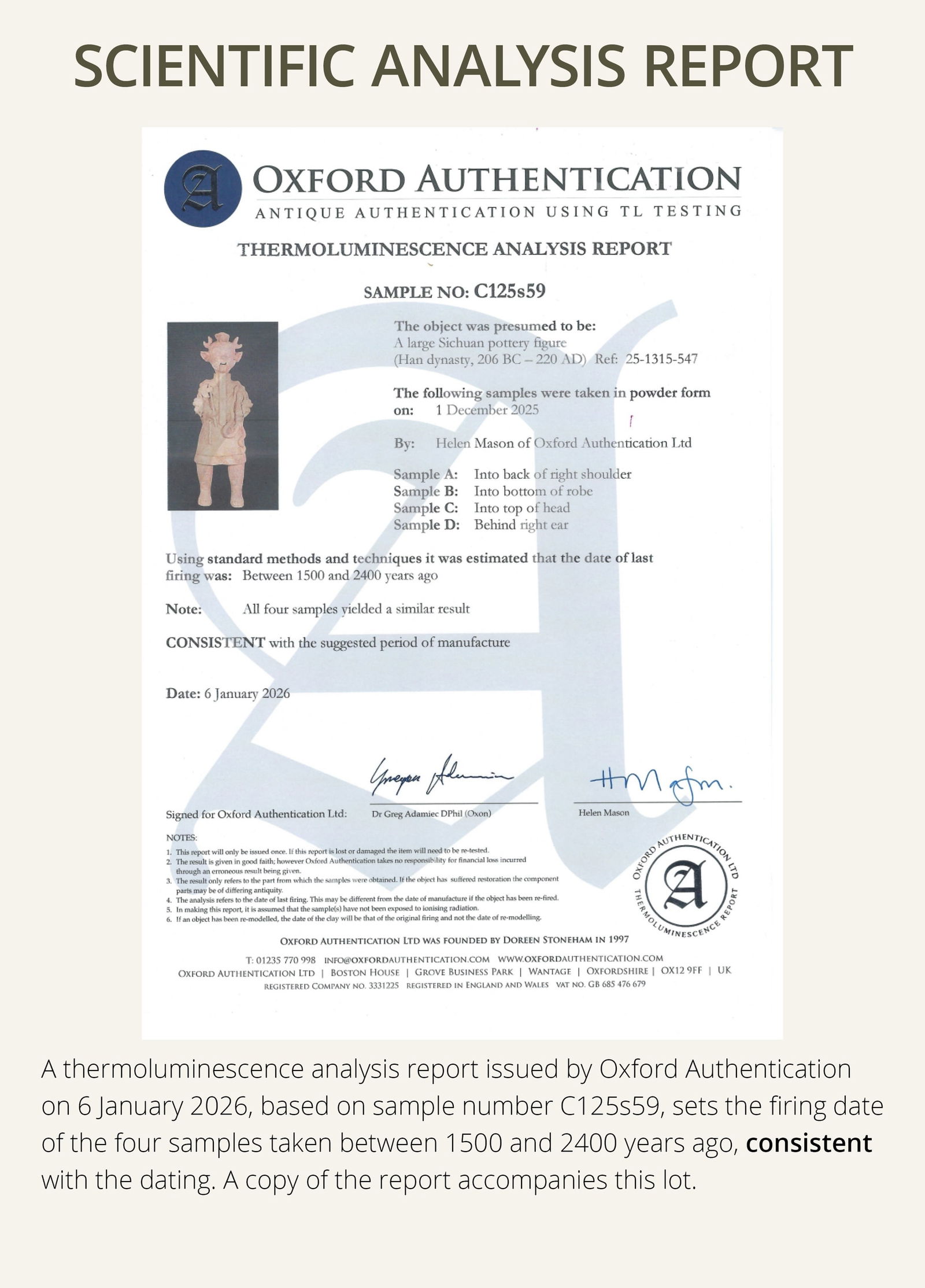 A LARGE POTTERY FIGURE OF A TOMB SHAMAN, SICHUAN, HAN DYNASTY - 5