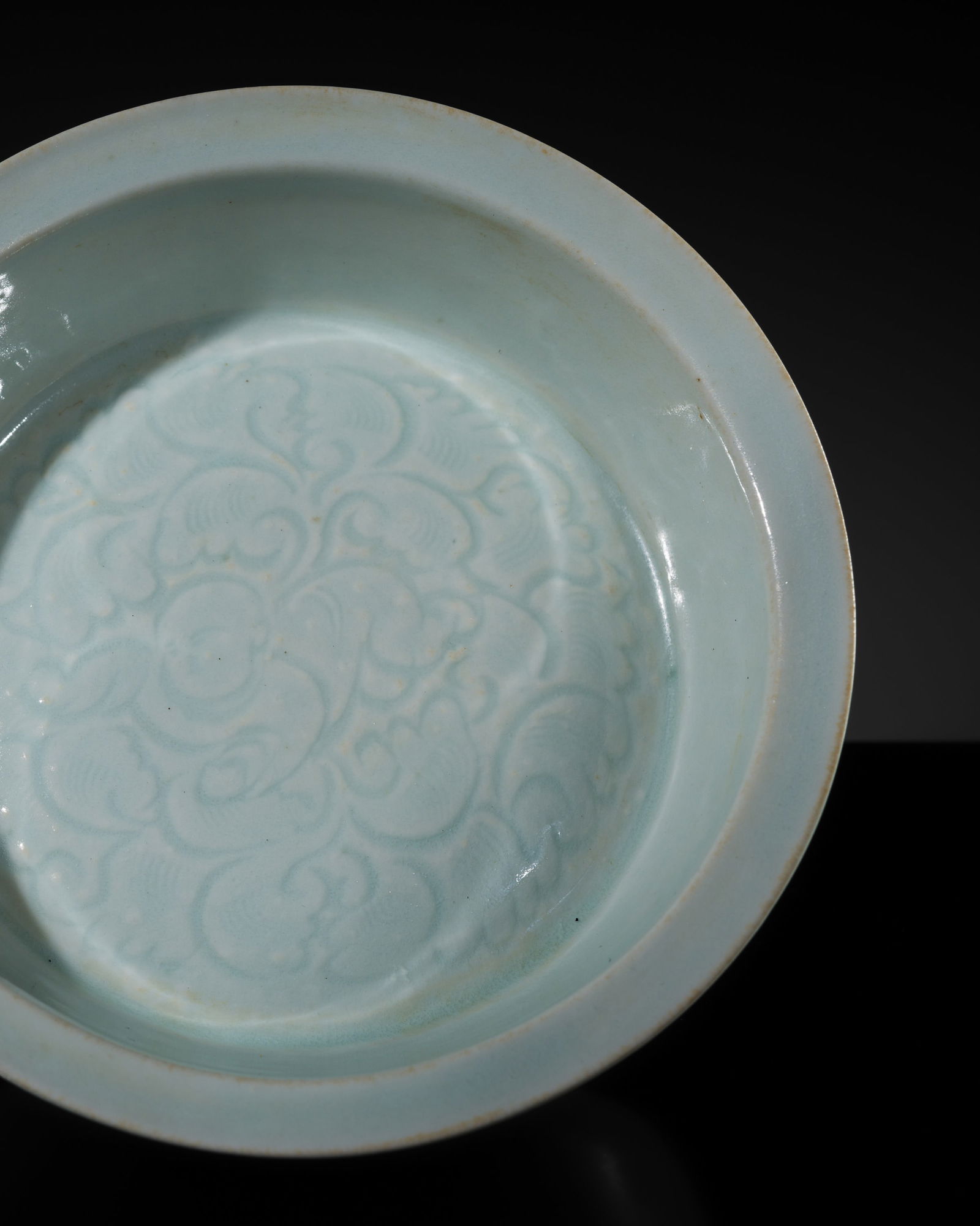 AN UNUSUAL QINGBAI 'BOY' BOWL, SONG-YUAN DYNASTY (1 of 13)