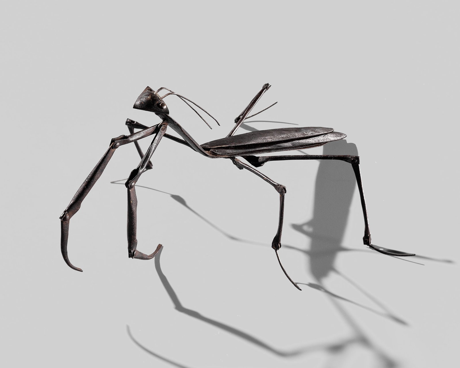 MYOCHIN: A JIZAI OKIMONO OF A PRAYING MANTIS (1 of 8)
