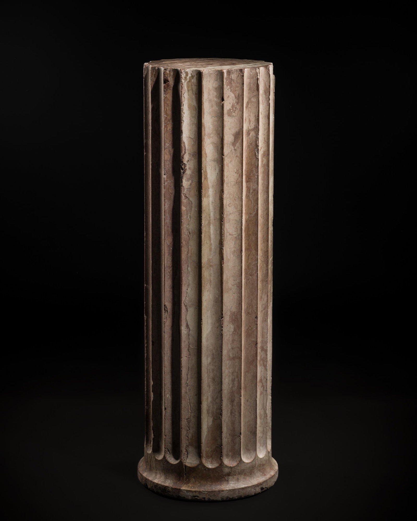 A ROMAN MARBLE COLUMN, CIRCA 1ST-3RD CENTURY AD (1 of 17)