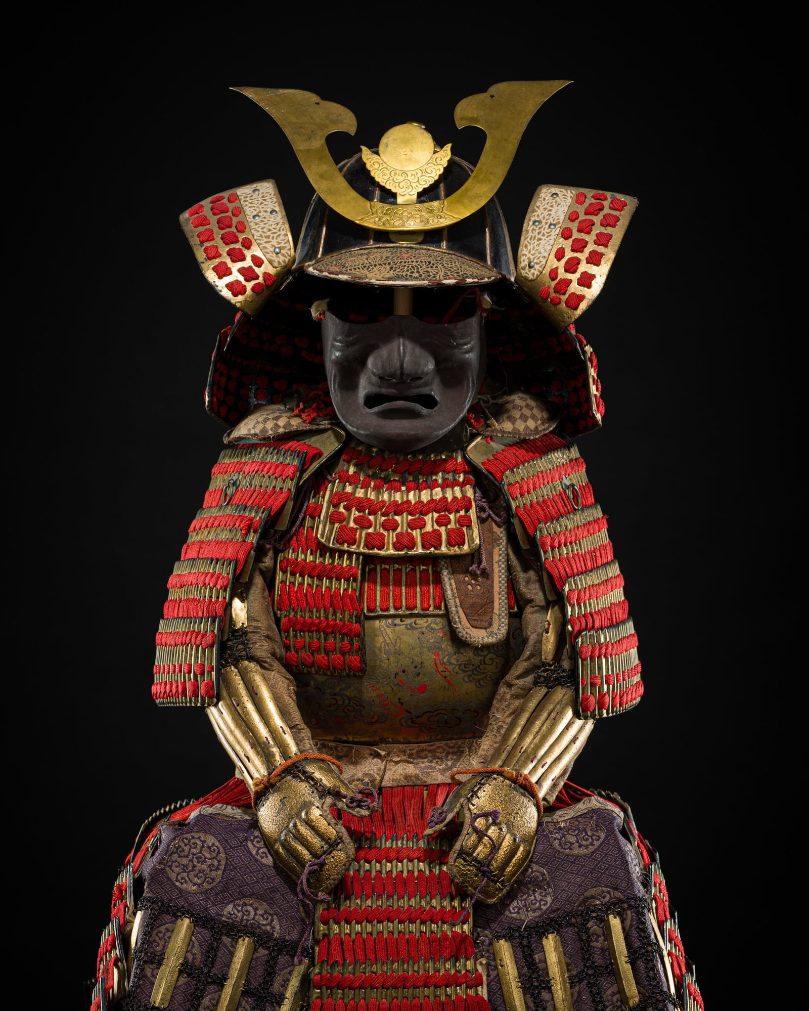 A FINE MINIATURE SUIT OF ARMOR FOR THE TANGO-NO-SEKKU FESTIVAL, MEIJI PERIOD: A FINE MINIATURE SUIT OF ARMOR FOR THE TANGO-NO-SEKKU FESTIVAL, MEIJI PERIOD This lot is from a single owner collection and is therefore offered without reserve The Jorgen Ruben Gallery Ledger, entry 