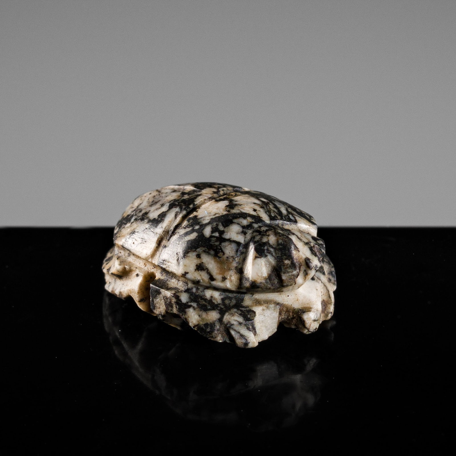 A GRANITE SCARAB, LATE PERIOD (1 of 15)