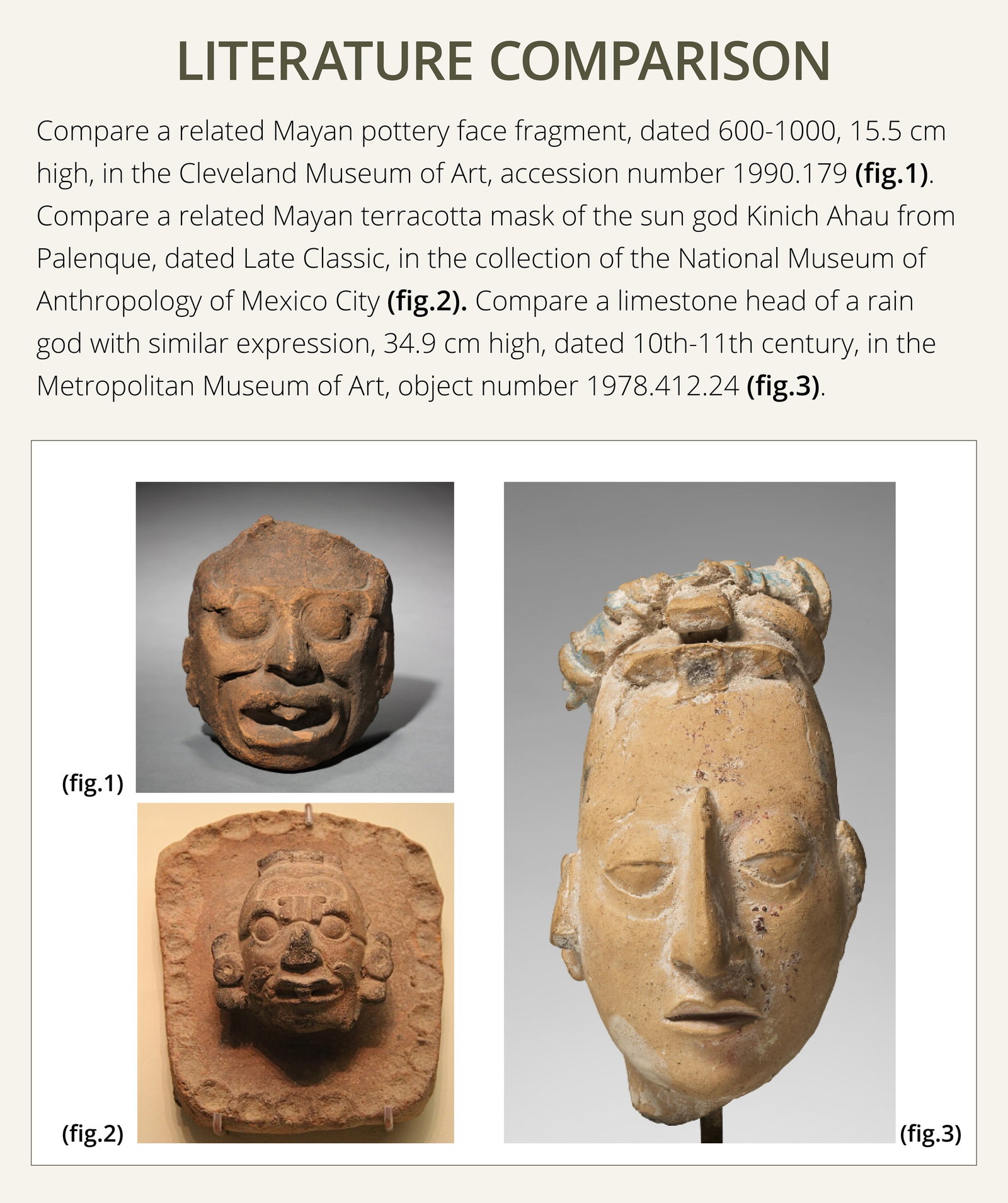 A MAYAN TERRACOTTA HEAD OF A DEITY, LATE CLASSIC, CIRCA 8TH CENTURY - 10