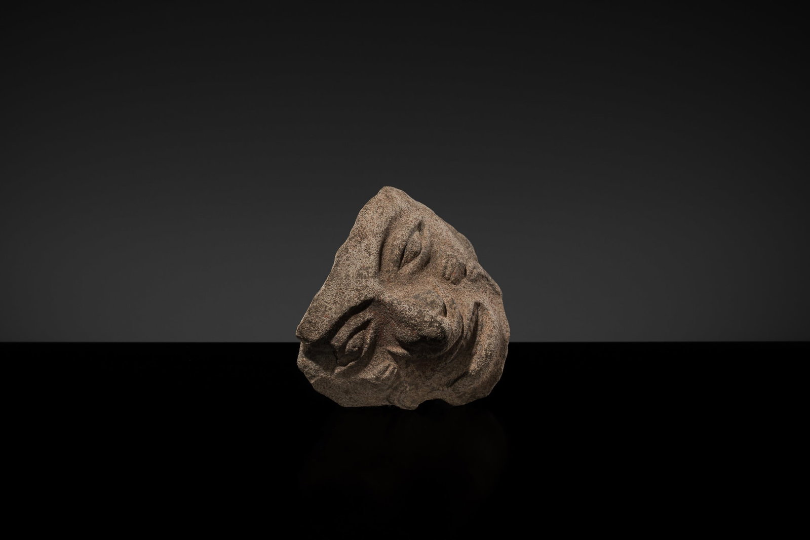 A MAYAN TERRACOTTA HEAD OF A DEITY, LATE CLASSIC, CIRCA 8TH CENTURY - 6