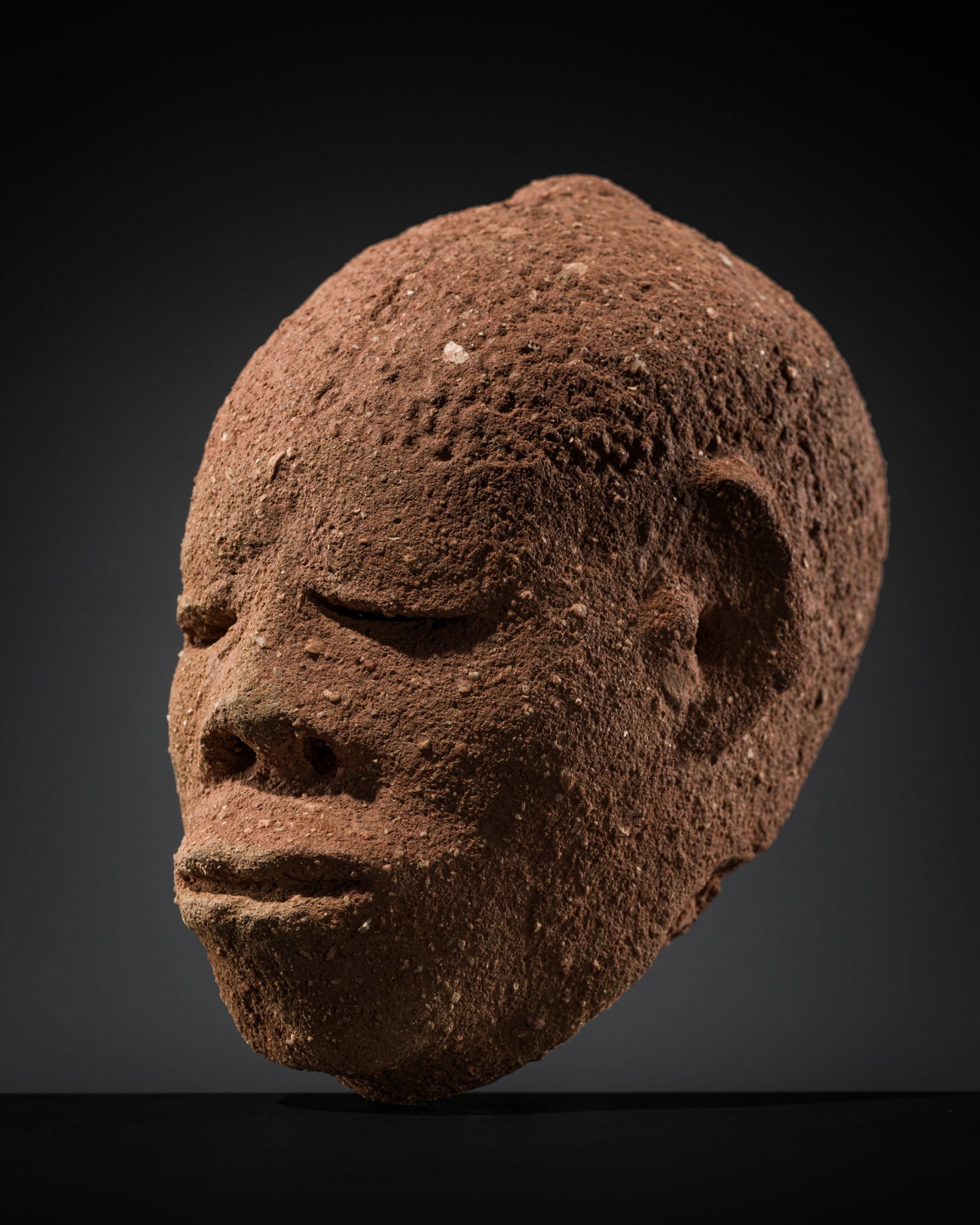 A TERRACOTTA HEAD, KATSINA CULTURE, NIGERIA, 500 BC-200 AD (1 of 15)