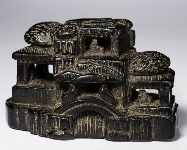 ASCRIBED TO TOMOTADA SHOMINSAI: COMPOSITION WITH (1 of 4)