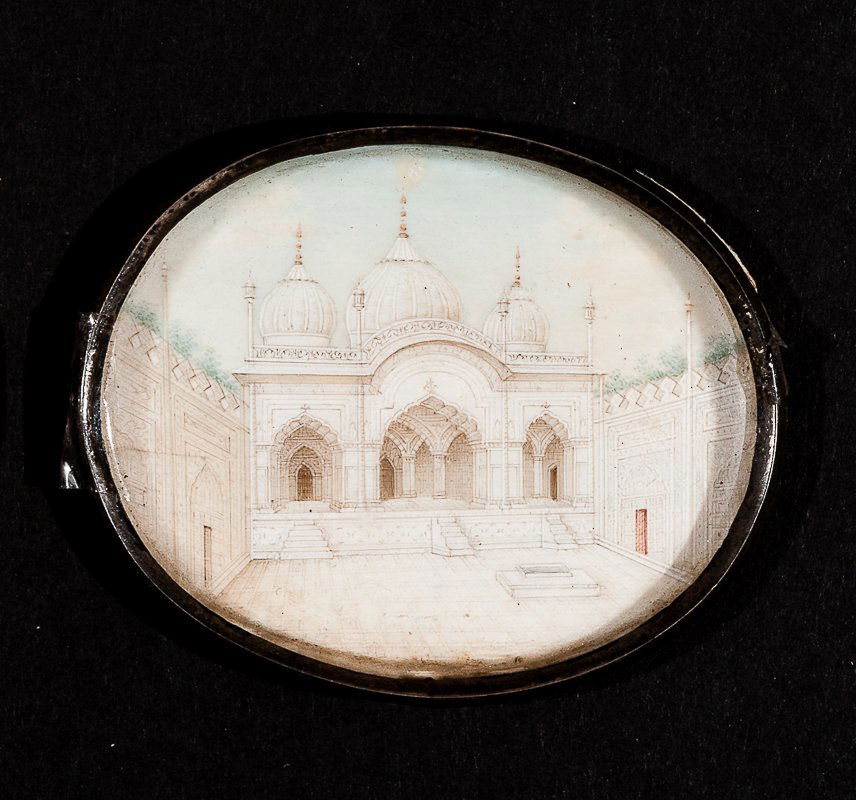 MINIATURE PAINTING OF A PALACE (1 of 1)