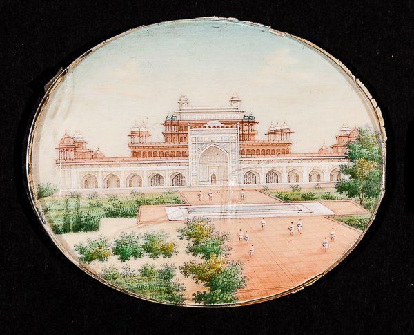 MINIATURE PAINTING OF A PALACE (1 of 1)