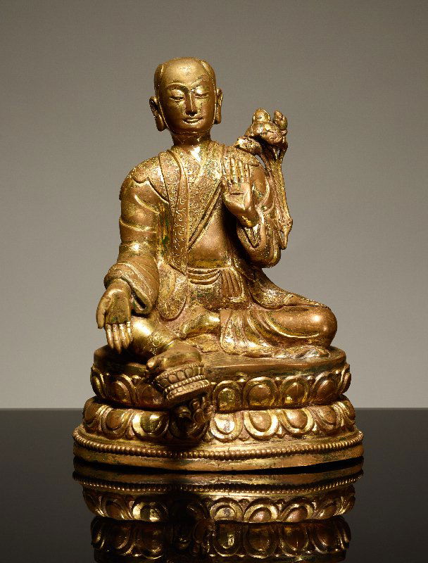 AN ACARYA IN THE MANNER OF GREEN TARA (1 of 7)