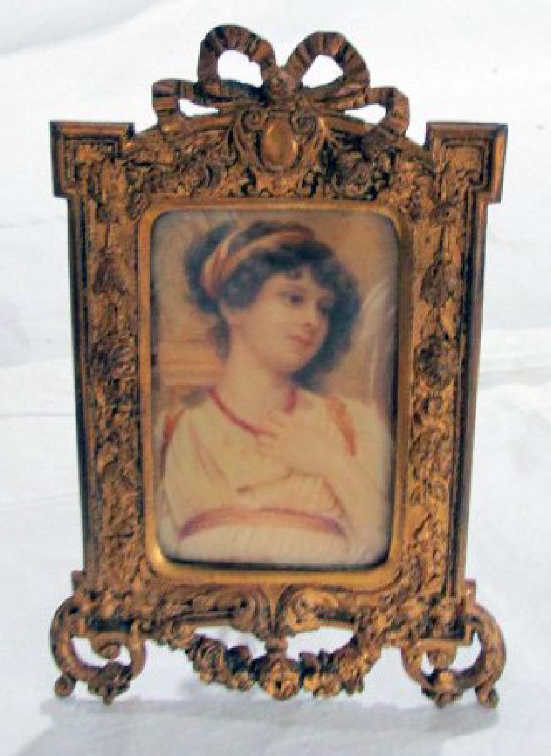 Italian Portrait Miniature 19th Cent. (1 of 1)