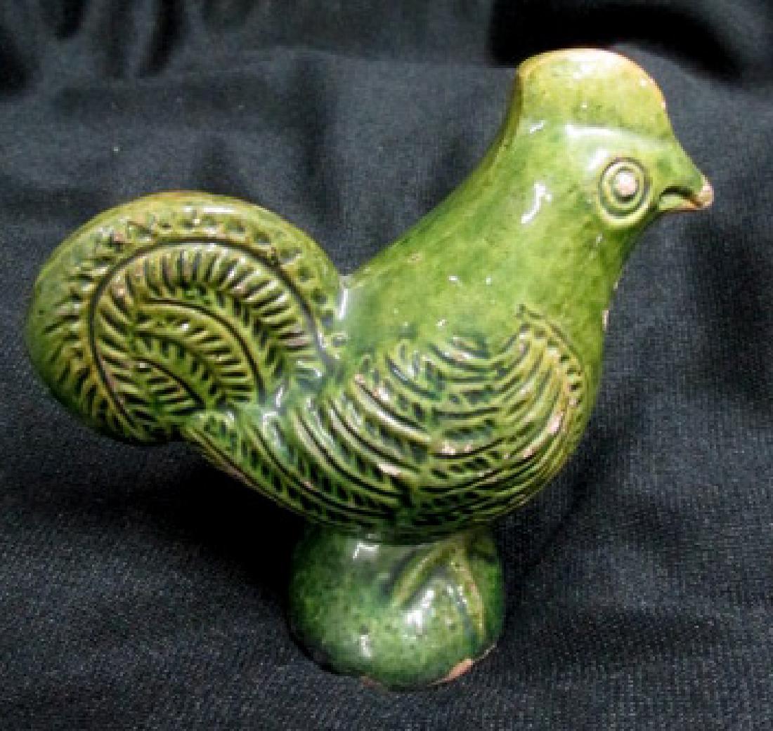 Moravian Pottery Chicken Pie Bird