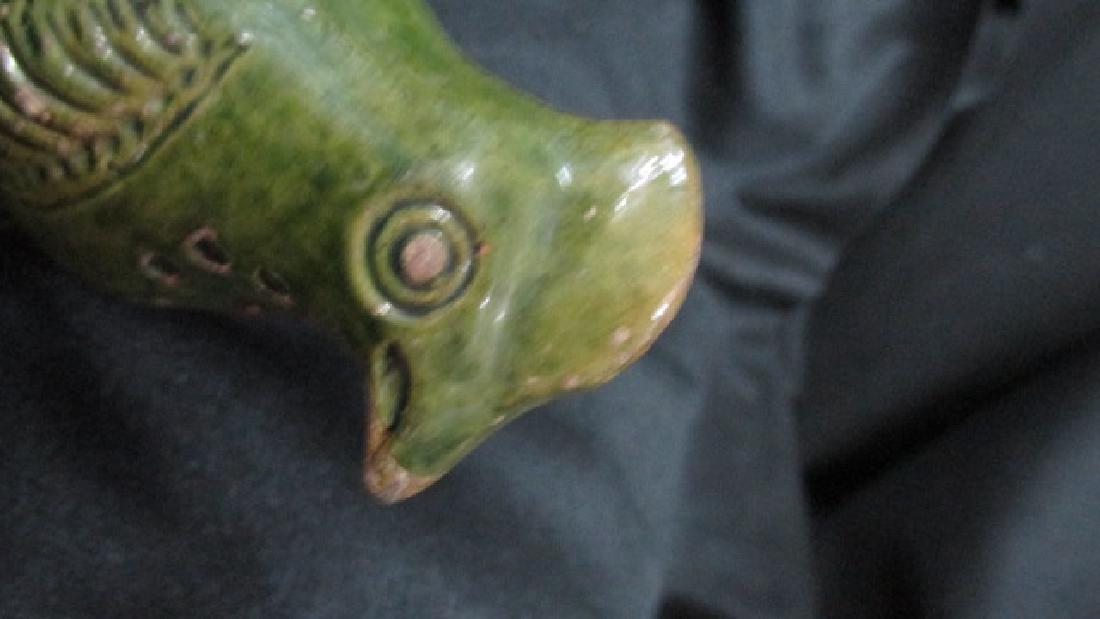 Moravian Pottery Chicken Pie Bird - 3