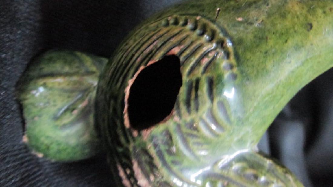 Moravian Pottery Chicken Pie Bird - 5