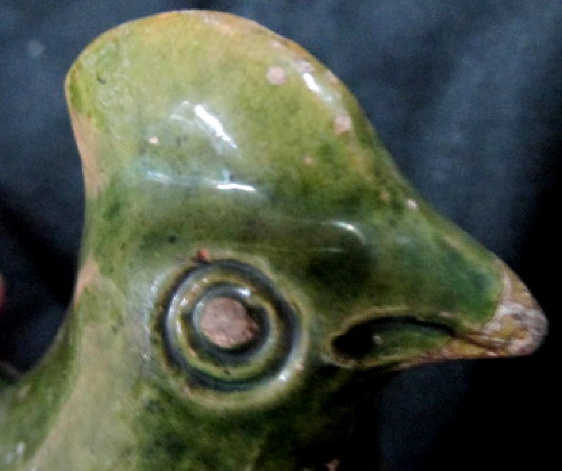 Moravian Pottery Chicken Pie Bird - 6
