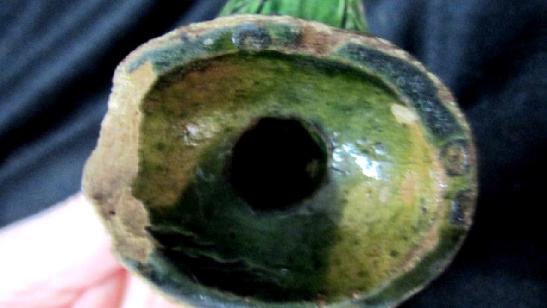 Moravian Pottery Chicken Pie Bird - 8