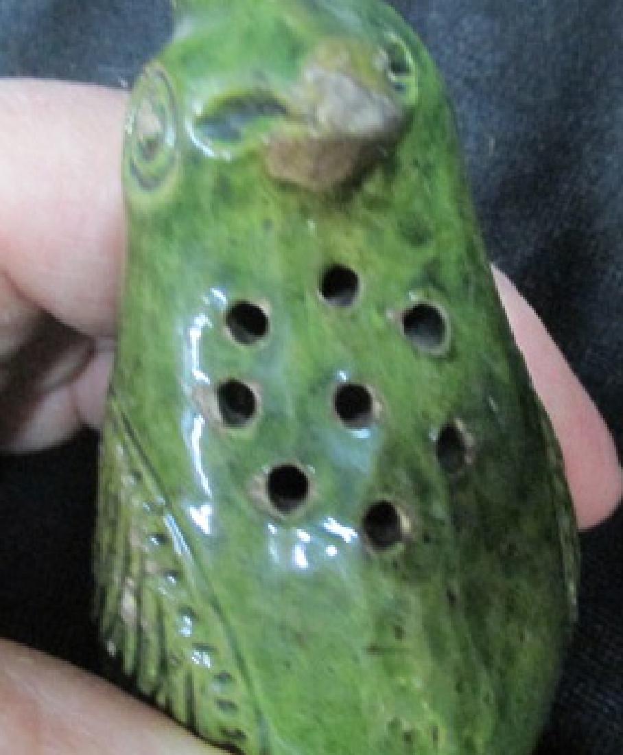 Moravian Pottery Chicken Pie Bird - 9