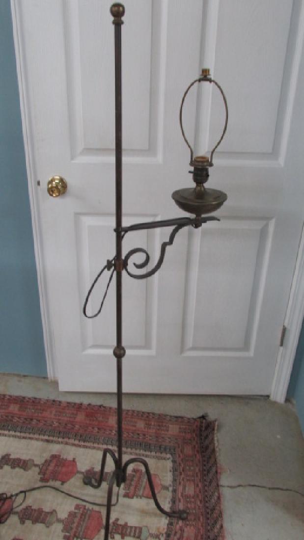 Antique Retro Brass Floor Lamp (1 of 3)