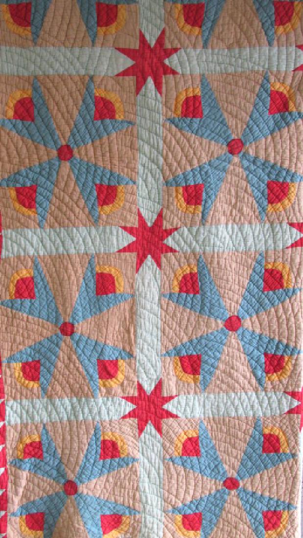 Star & Floral 1930s Quilt East Tn. (1 of 6)