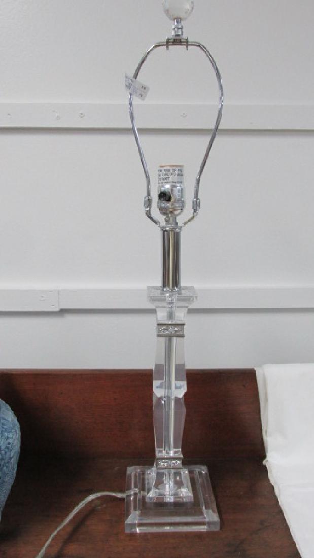 Pr. Lucite Table Lamps (1 of 4)