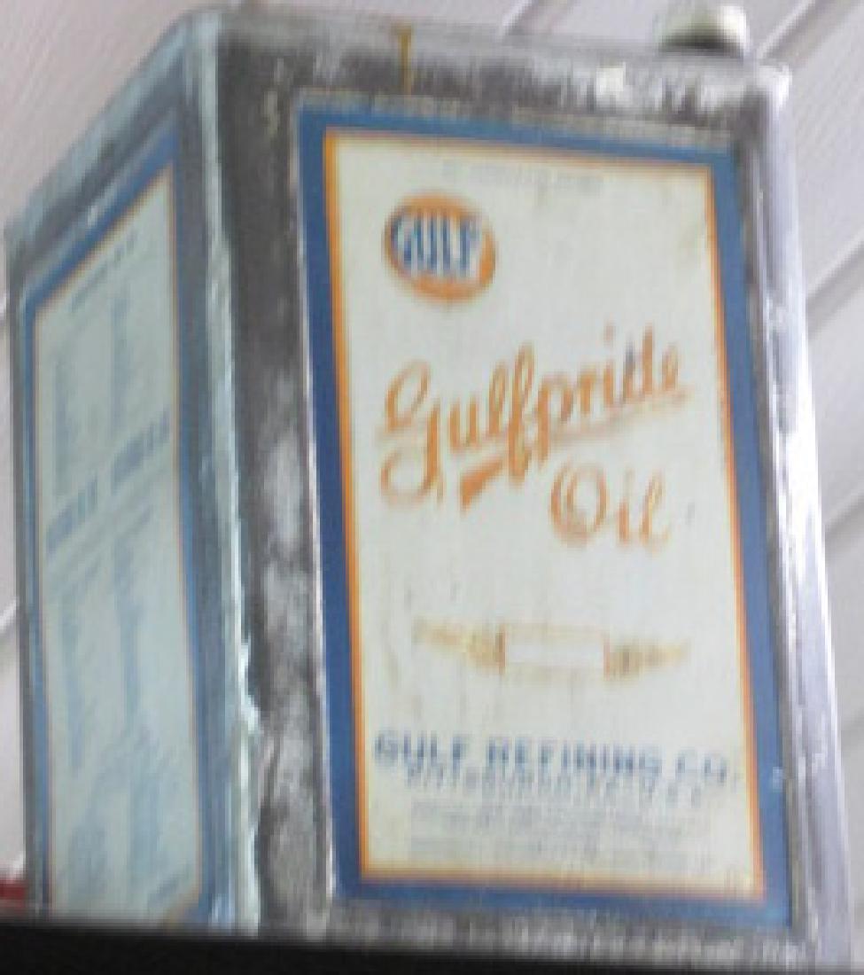 Gulf Pride Square Oil Can (1 of 1)
