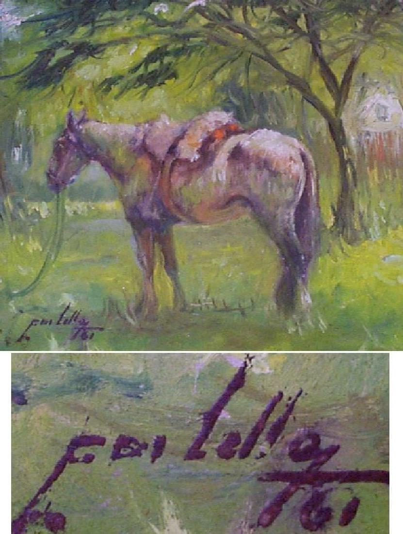 Horse in Meadow - Illegible Signature  (1 of 1)
