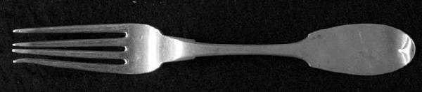 Robert E. Smith, Philadelphia, Pa., 1820-1831 Coi: Robert E. Smith, Philadelphia, Pa., 1820-1831 Coin Silver Fork, Fiddle Pattern