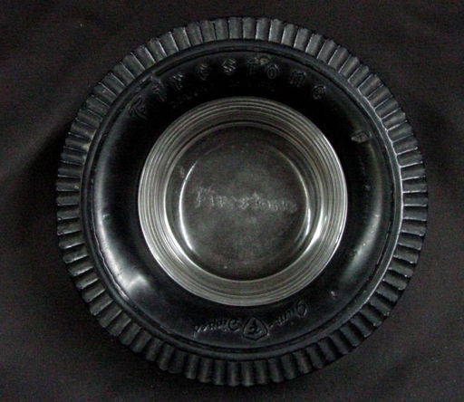 Antique Firestone Tire Ashtray 1950s Jun 14 2014 John Coker Ltd In Tn