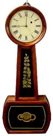 Mid 19th Century Banjo Wall Clock