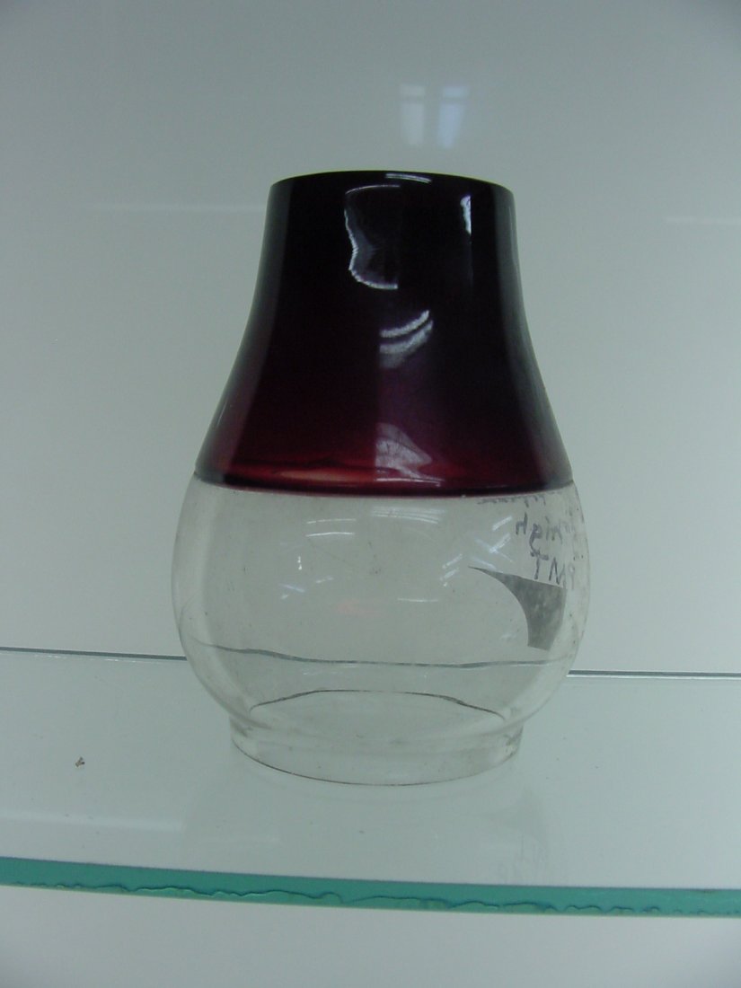 McBeth #208 Ruby & Clear Chimney (1 of 1)