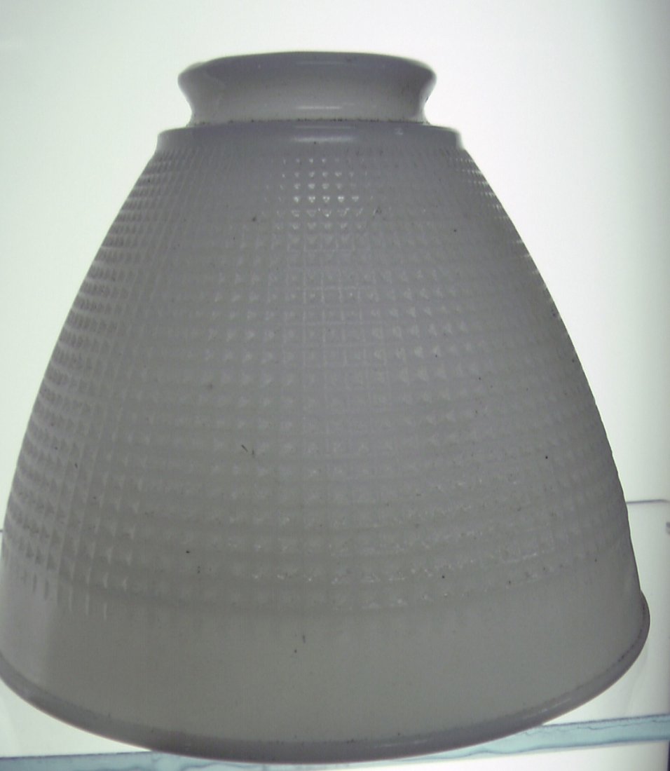 Waffle Pattern Table Lamp Shades (1 of 2)