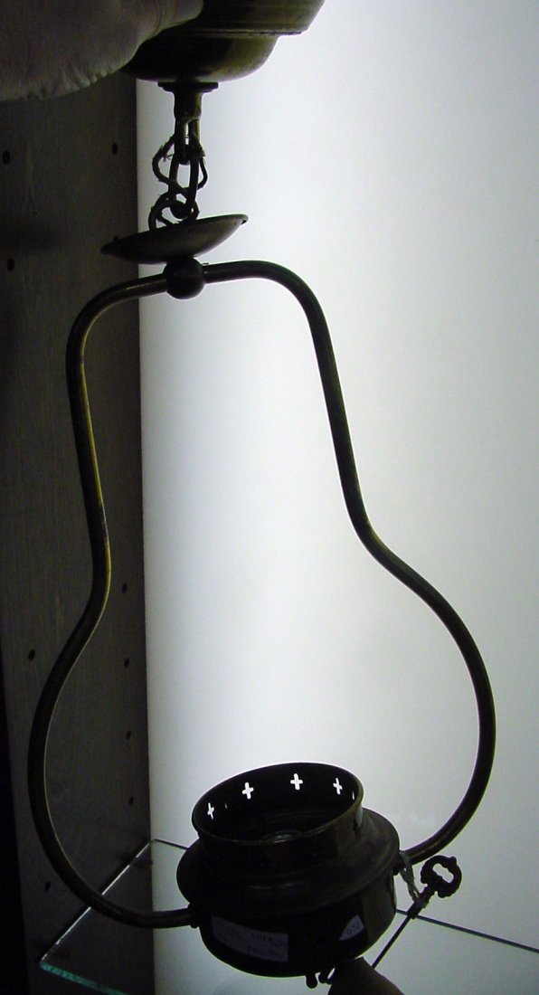 1930s Brass Ceiling Fixture (1 of 3)