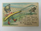 82: Postcard, Advertising, Mt. Penn Stove Works