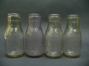 1191: 4, Blue Ribbon Dairy, Martinsburg, WV Milk Bottle