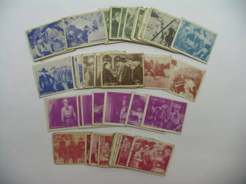 596: Hopalong Cassidy 1950 Topps Partial Set